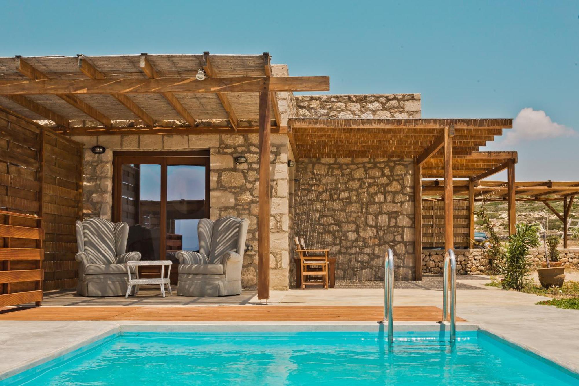 Michaliou Kipos Luxury Villas Кипос-Афиарти Экстерьер фото