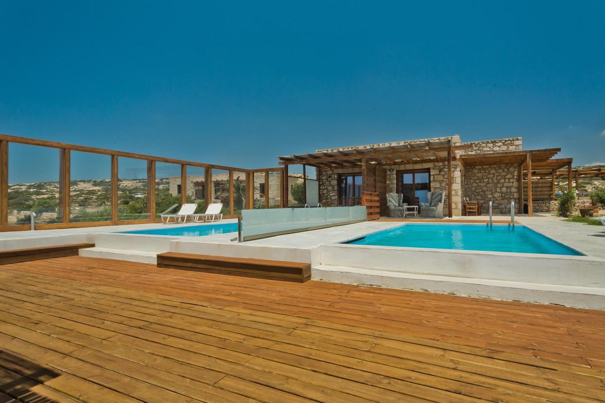 Michaliou Kipos Luxury Villas Кипос-Афиарти Экстерьер фото